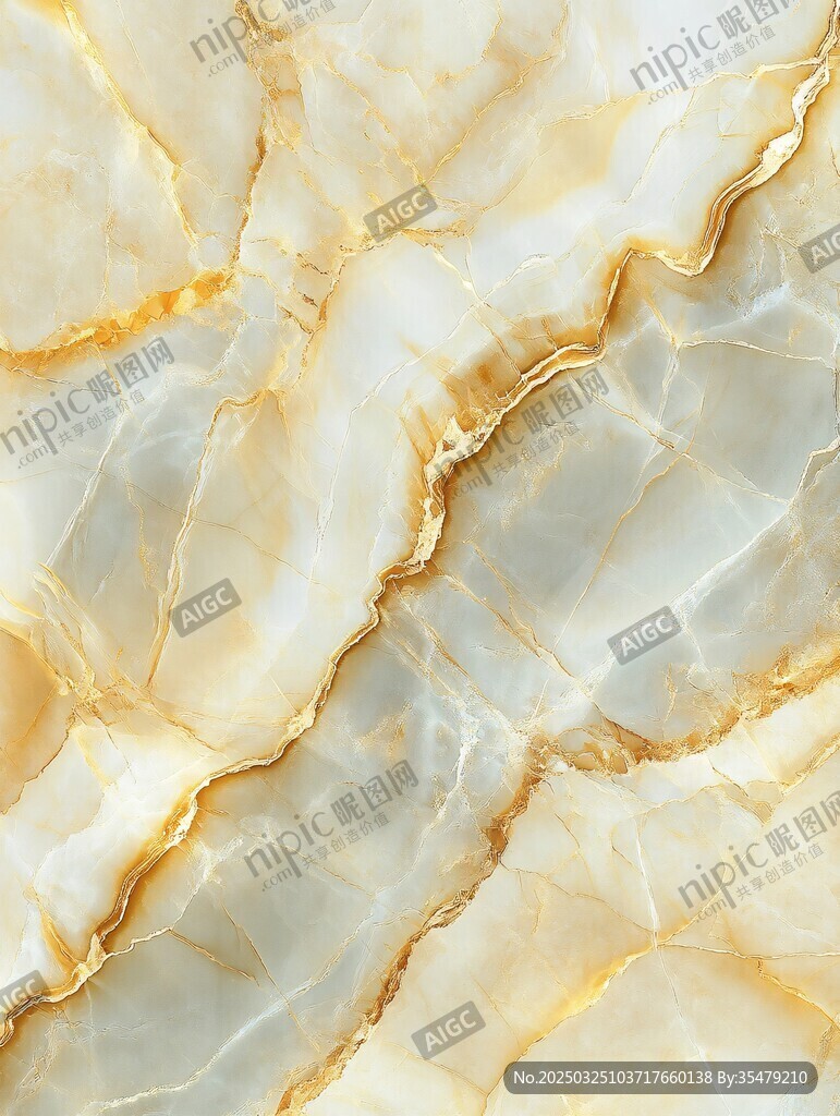 金黃玉石紋理大理石圖案