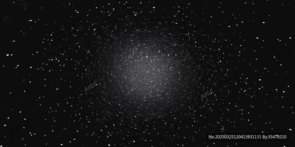 深邃星空粒子動(dòng)態(tài)背景圖