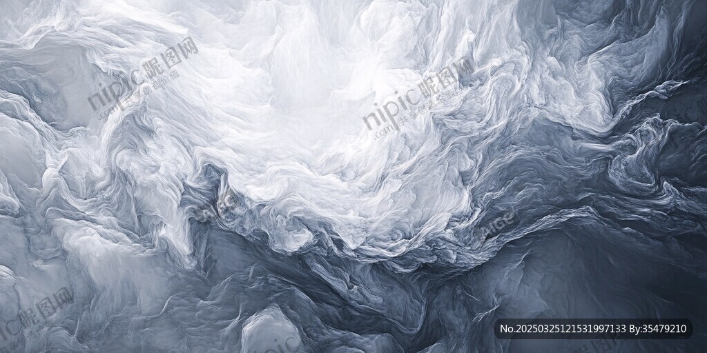 夢幻水墨云霧紋理背景