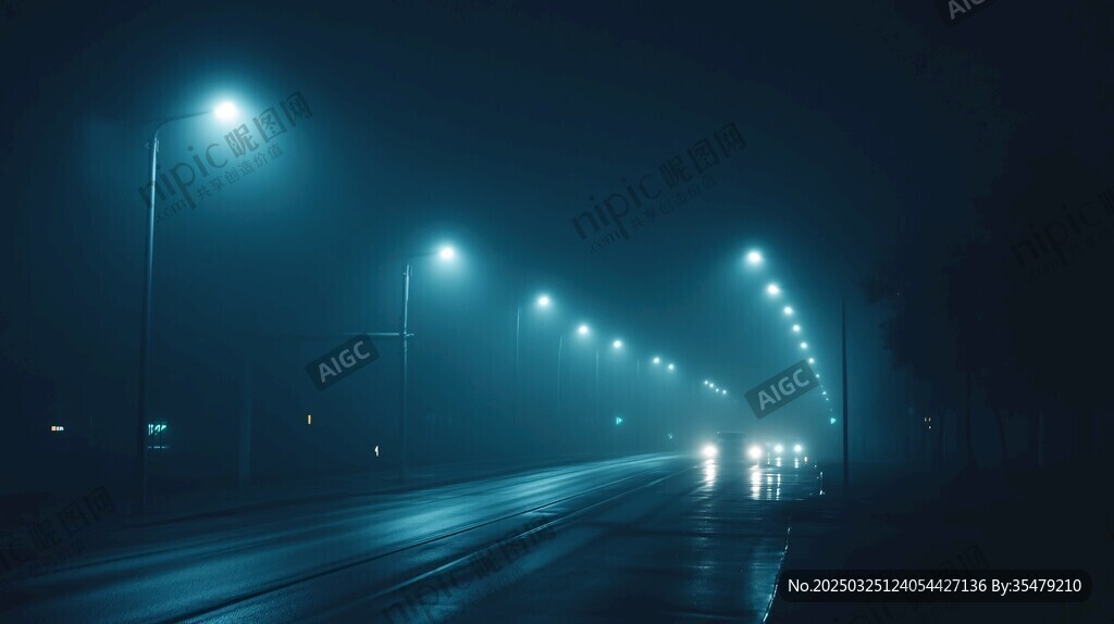 夜路微光 迷霧中的前行