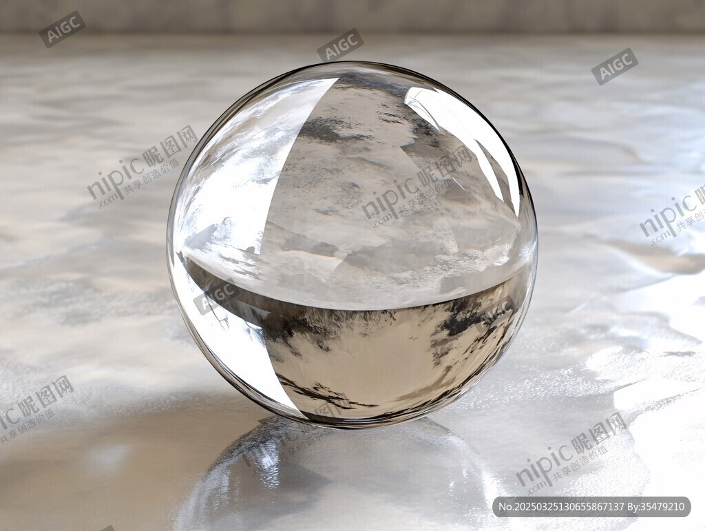 透明水晶球 精致工藝之美