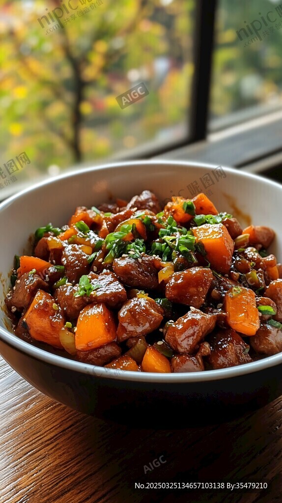 窗邊美味胡蘿卜燒牛肉