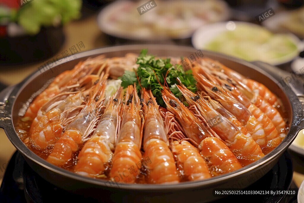 美味大蝦鍋 視覺與味覺盛宴
