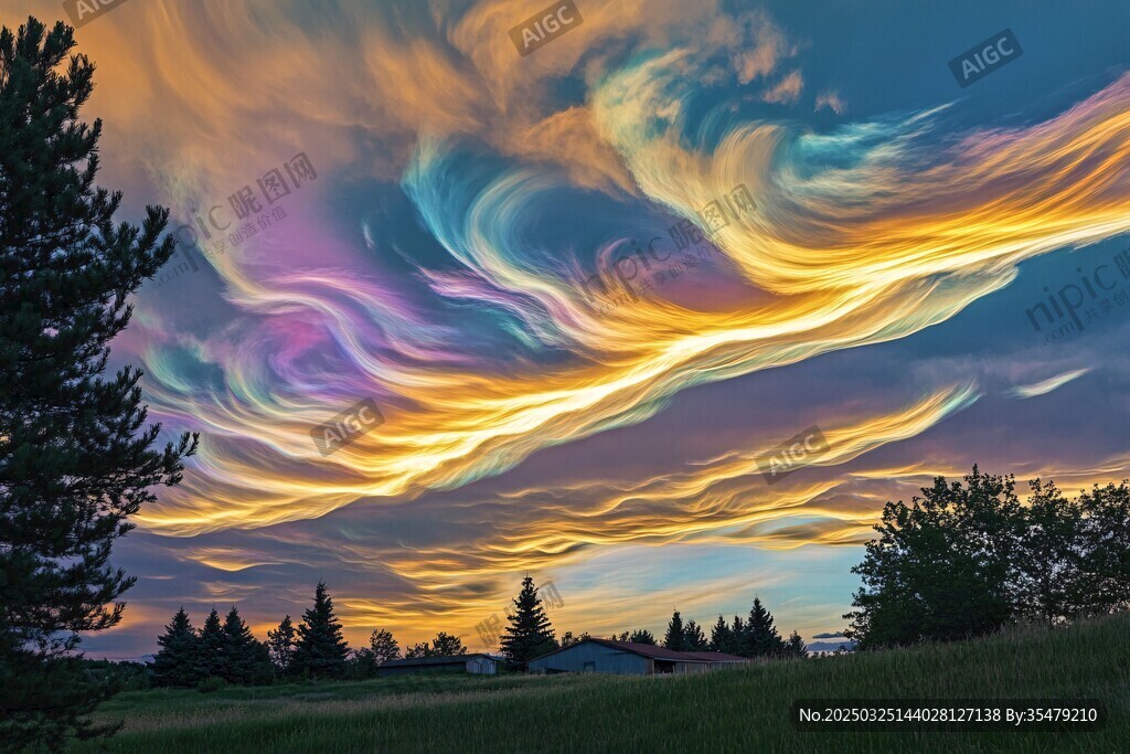 夢幻絢麗的天空美景