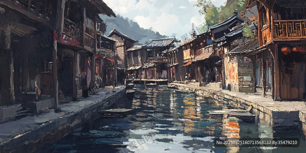 水鄉古街 靜謐的江南景致