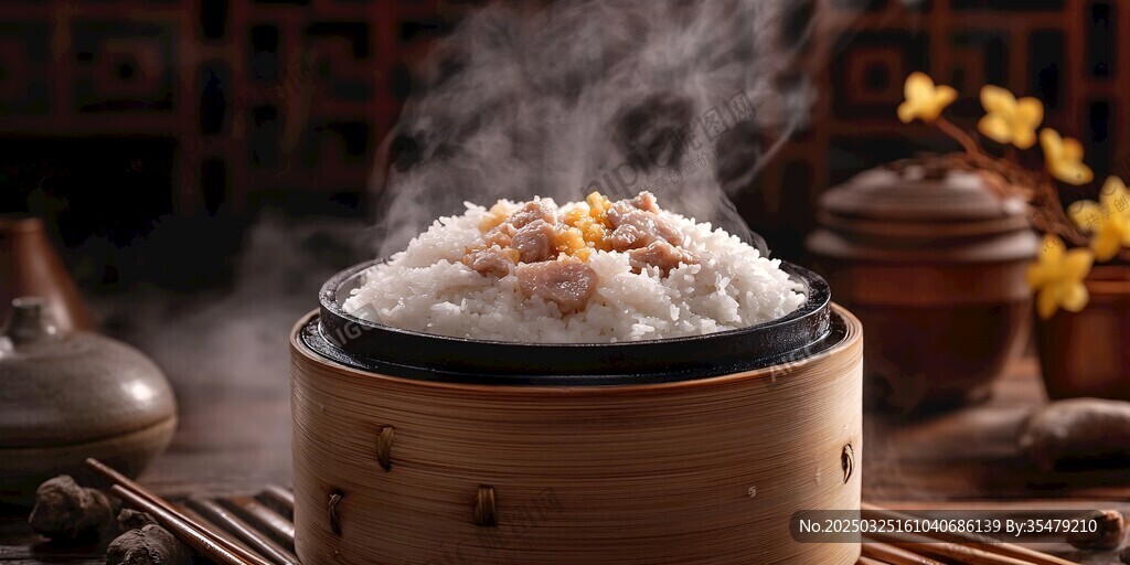 飄香瓦罐米飯誘人色澤