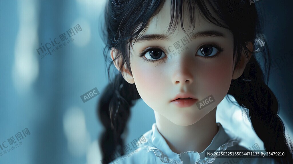 雙馬尾萌系古風(fēng)少女