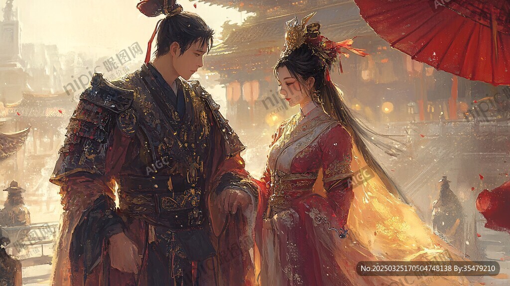 古風(fēng)俠侶共賞繁華盛景