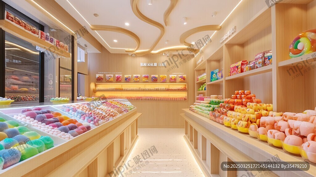 夢(mèng)幻糖果店 甜蜜的視覺(jué)盛宴