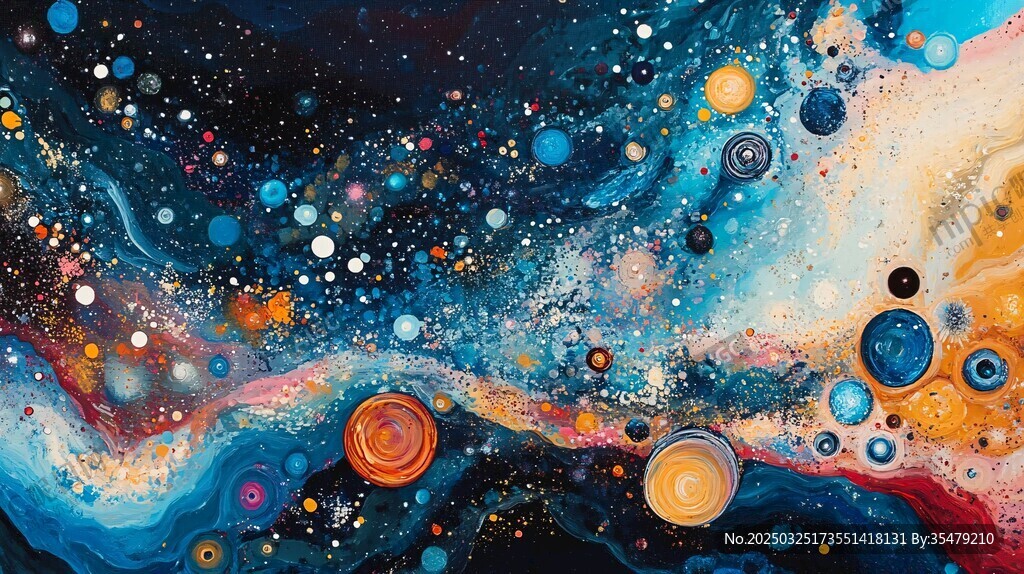 夢(mèng)幻星際宇宙絢麗圖景