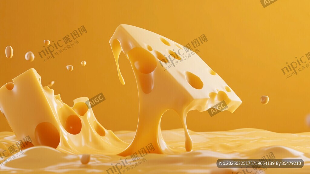 飛濺的美味奶酪瞬間