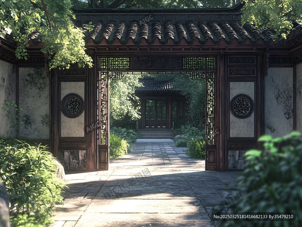 中式園林門庭景觀