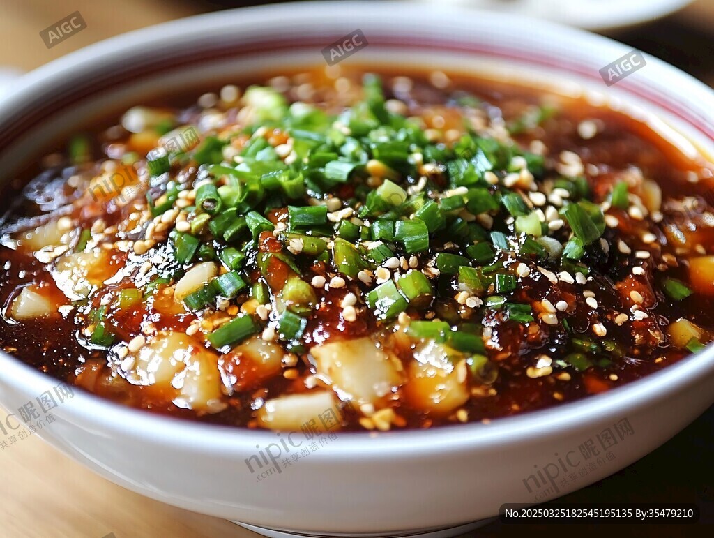 美味可口的川味麻婆豆腐