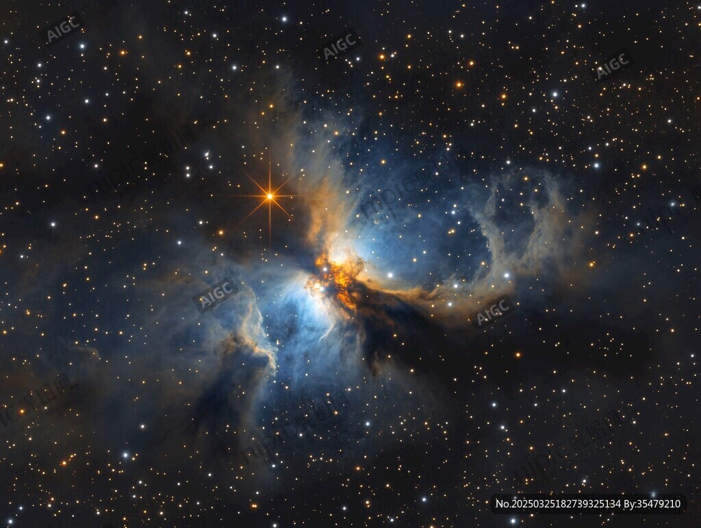 璀璨星云的宇宙奇觀