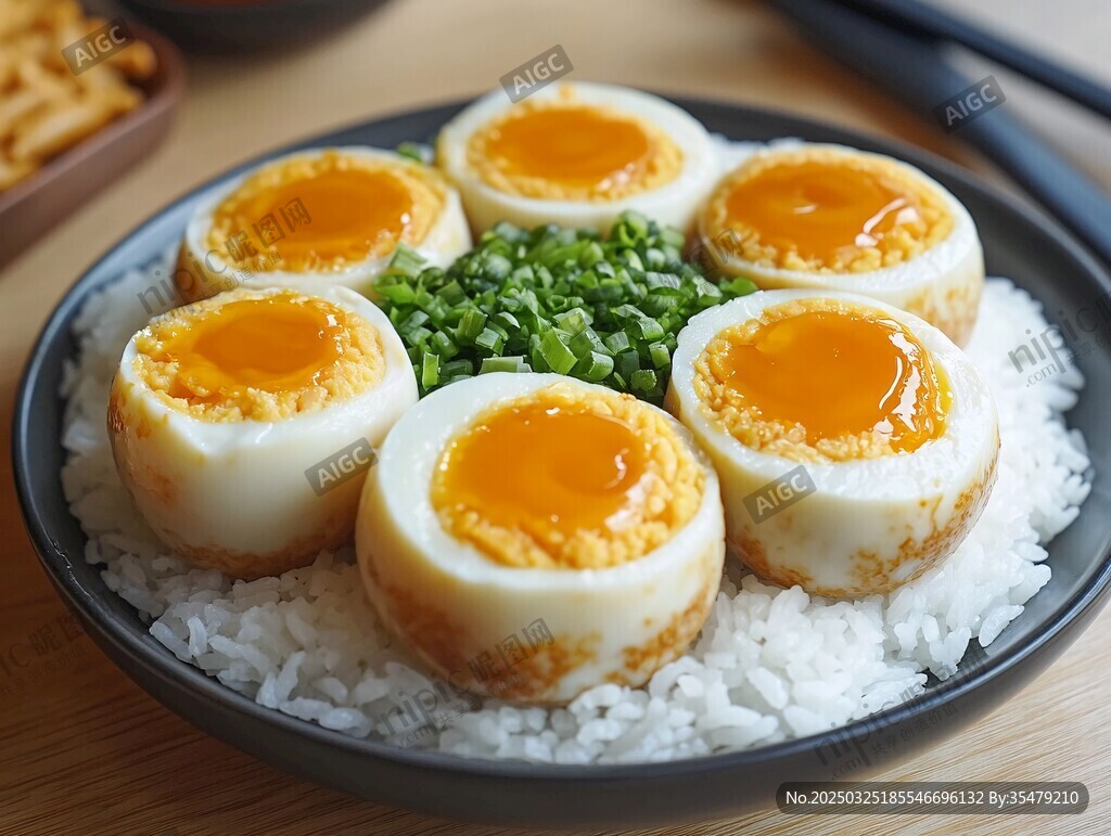 溏心蛋蓋飯 美味誘人