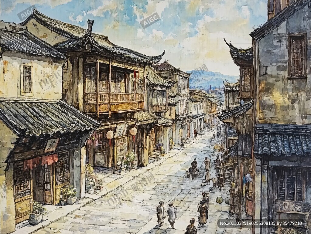 古街風貌 盡顯中式韻味