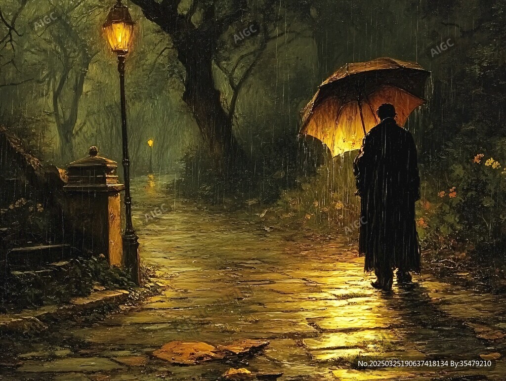 雨夜獨行者