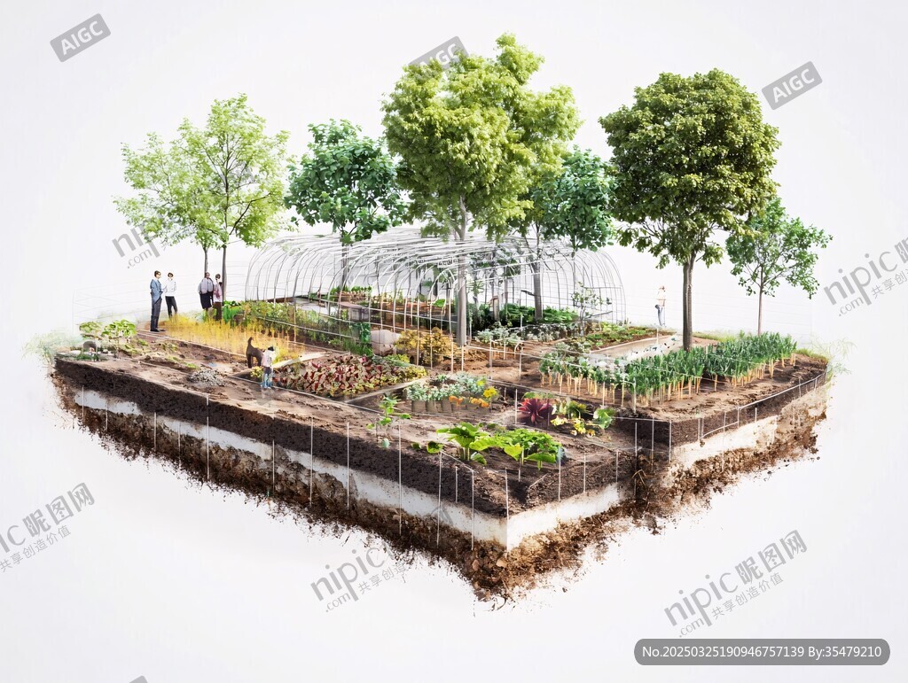 立體花園景觀設(shè)計效果圖