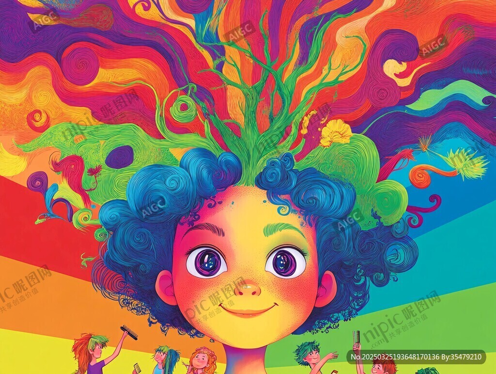 夢幻童趣 歡樂女孩的多彩世界