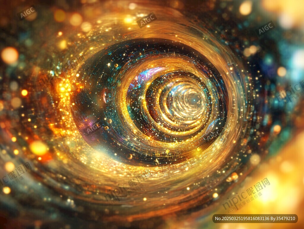 夢幻宇宙旋渦 璀璨星光
