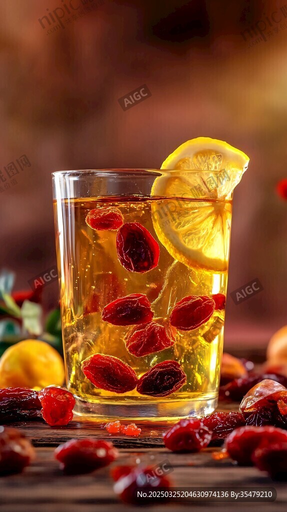 檸檬枸杞茶 清新養(yǎng)生飲品