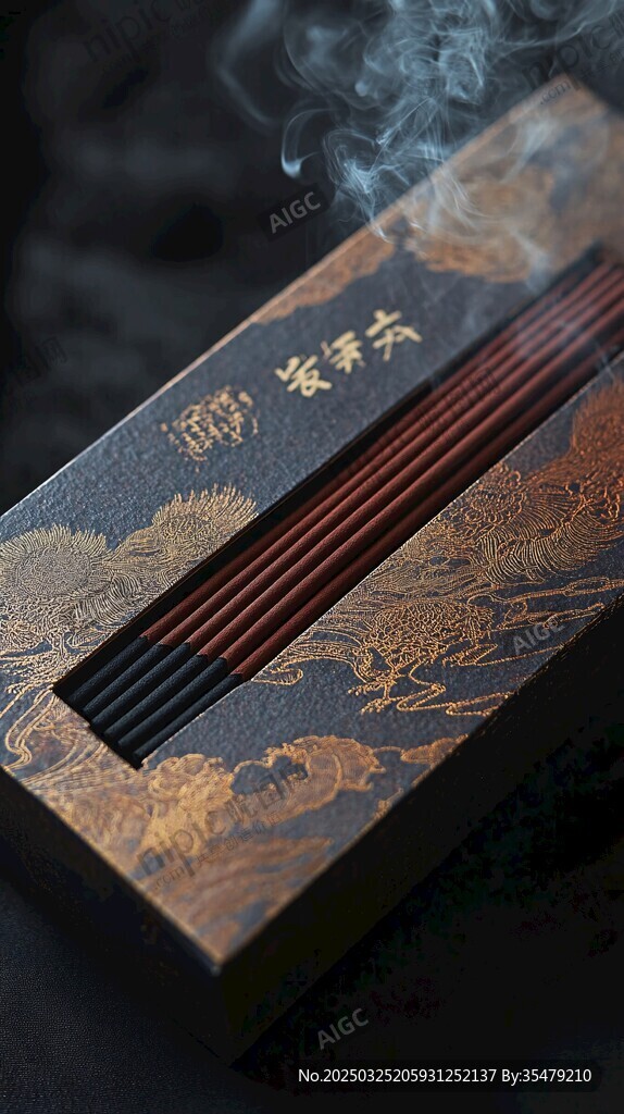 古典香盒與裊裊熏香