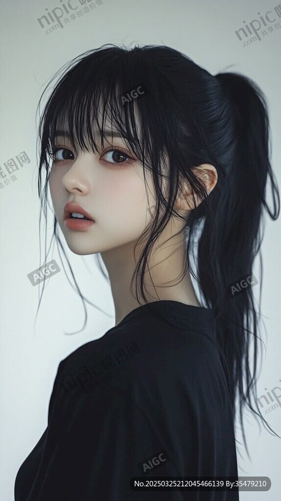清冷馬尾少女的獨(dú)特魅力