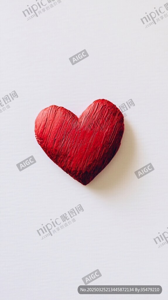 紅色愛心擺件