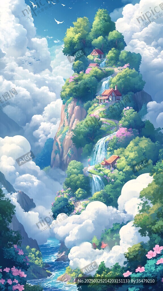 夢幻云端山林奇幻景觀