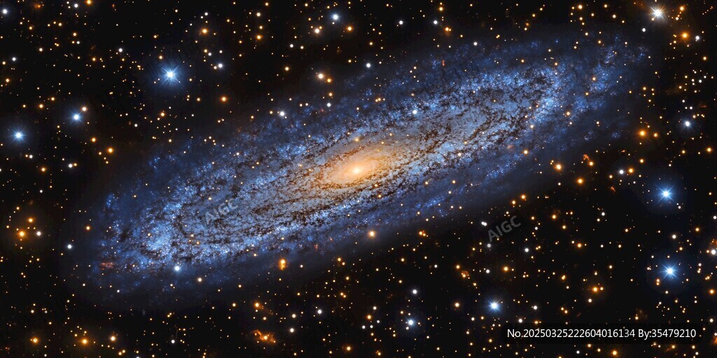 螺旋星系的璀璨宇宙圖景