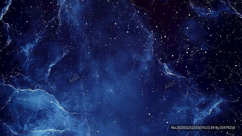 夢幻深邃星空背景圖