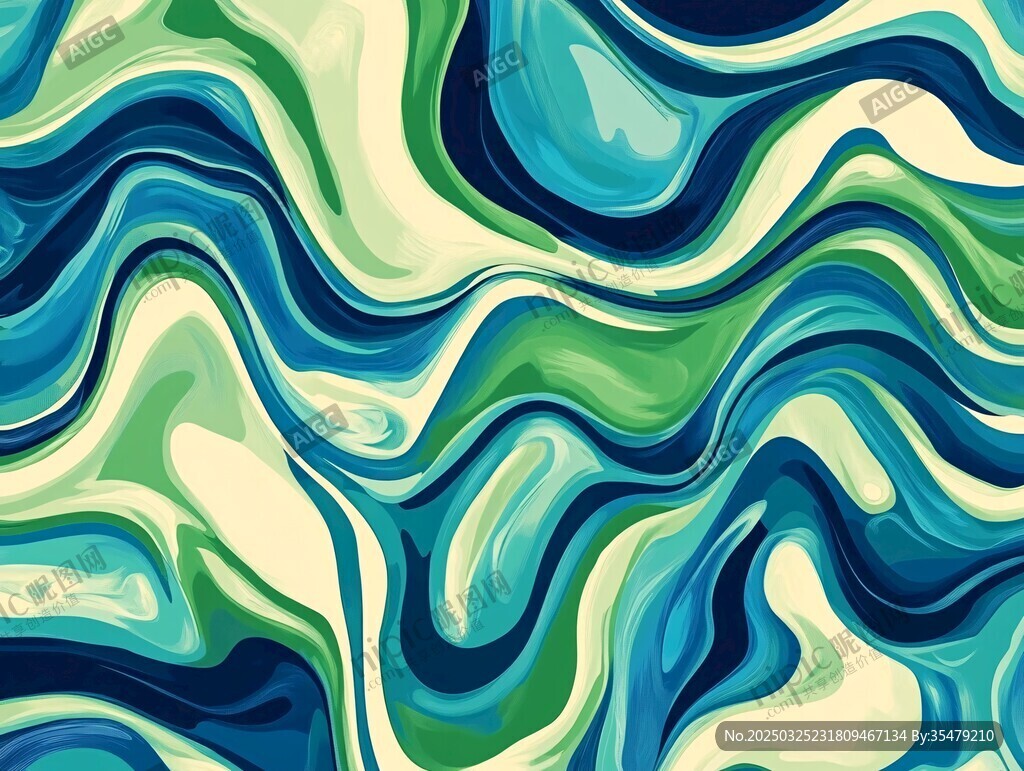 流動波紋抽象藝術(shù)背景圖
