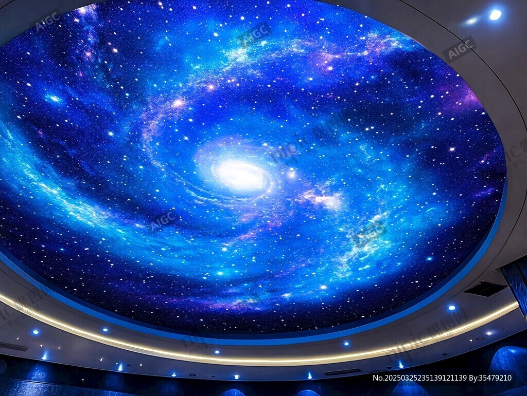 夢幻星空穹頂設計
