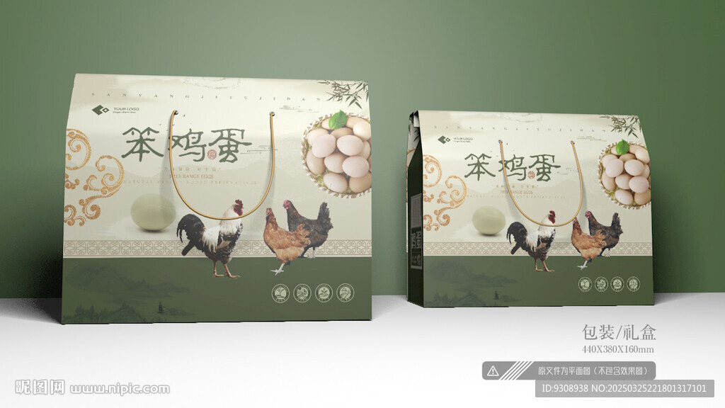 笨雞蛋包裝 平面圖