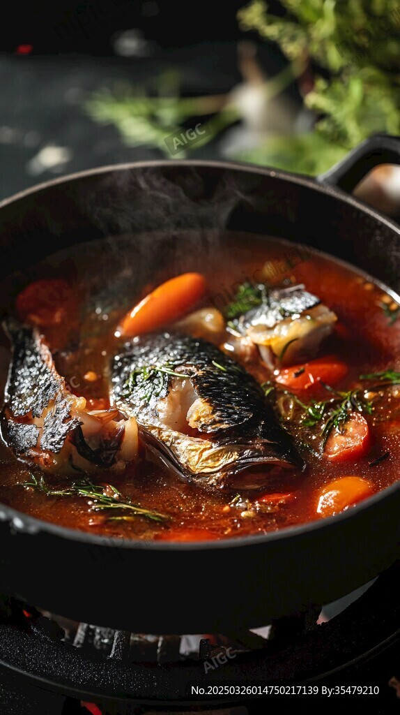 香濃燉煮魚鍋誘人美味