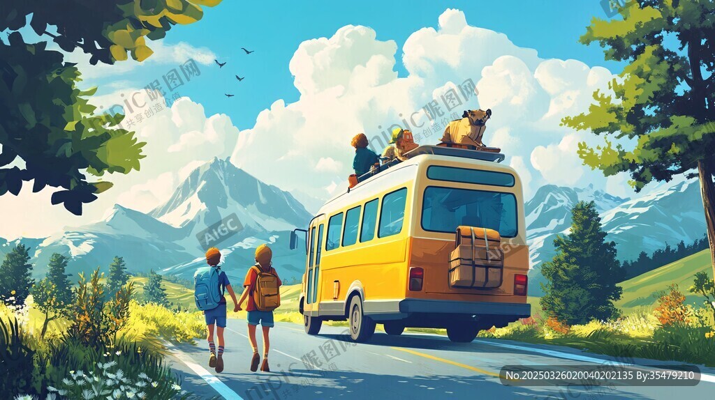 公路旅行 邂逅山野美景