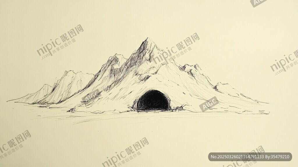 山底神秘洞穴素描