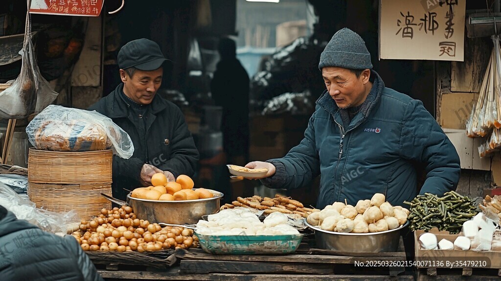 街頭小吃攤的煙火日常
