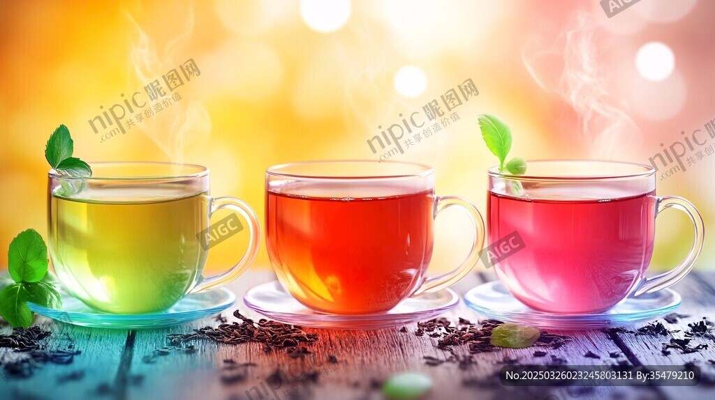 三色香茗 品味多彩茶飲世界