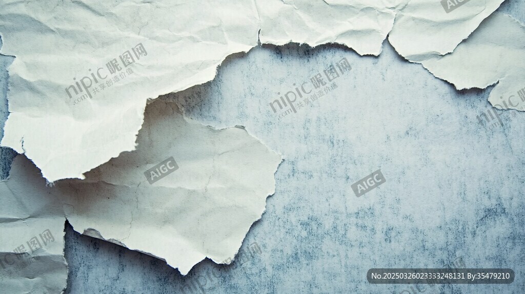 破旧纸张的纹理背景 破旧纸张的纹理背景