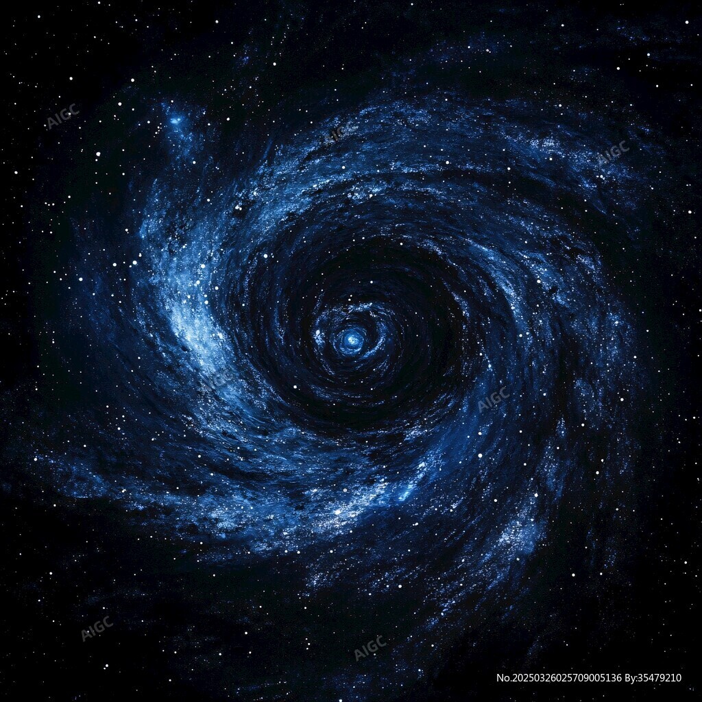 深邃螺旋星系 宇宙奇觀