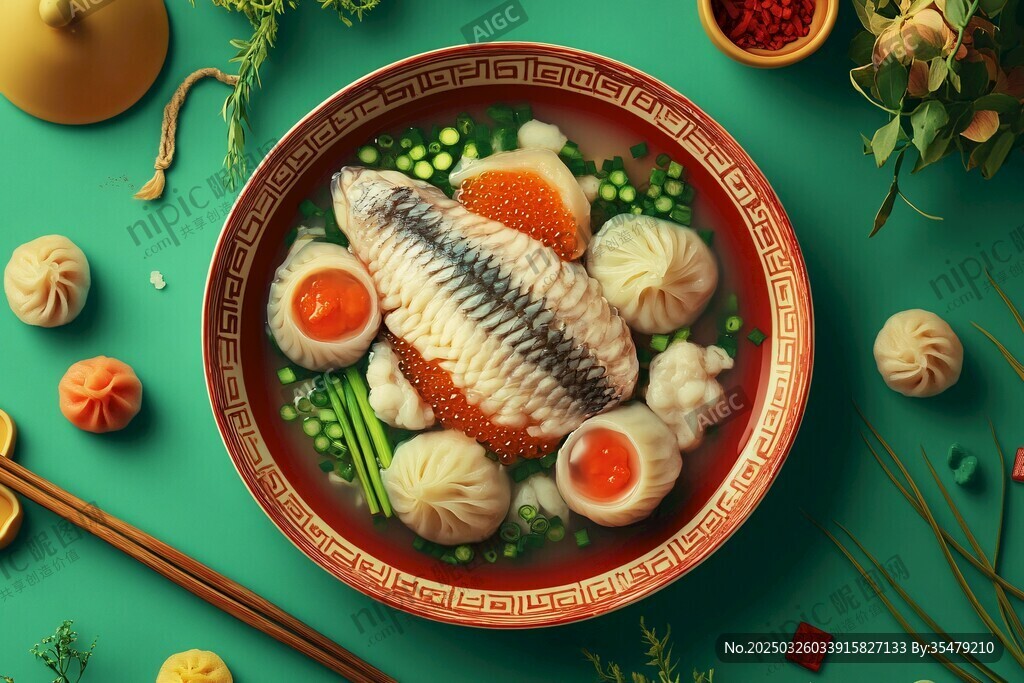 中式佳肴 魚鮮與面點的盛宴
