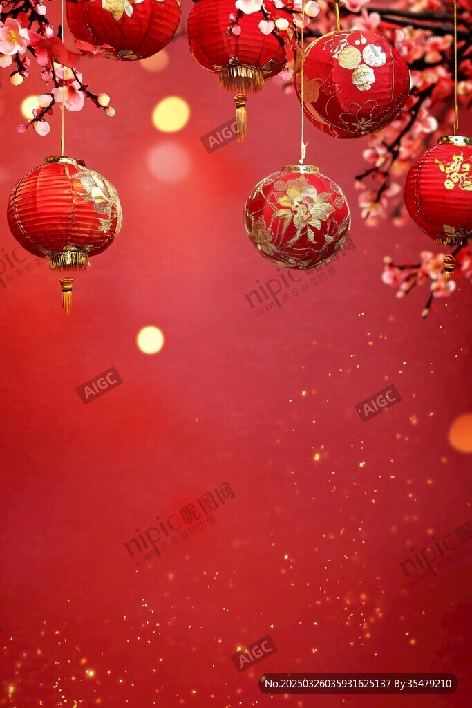 喜慶紅燈籠 裝點新春氛圍