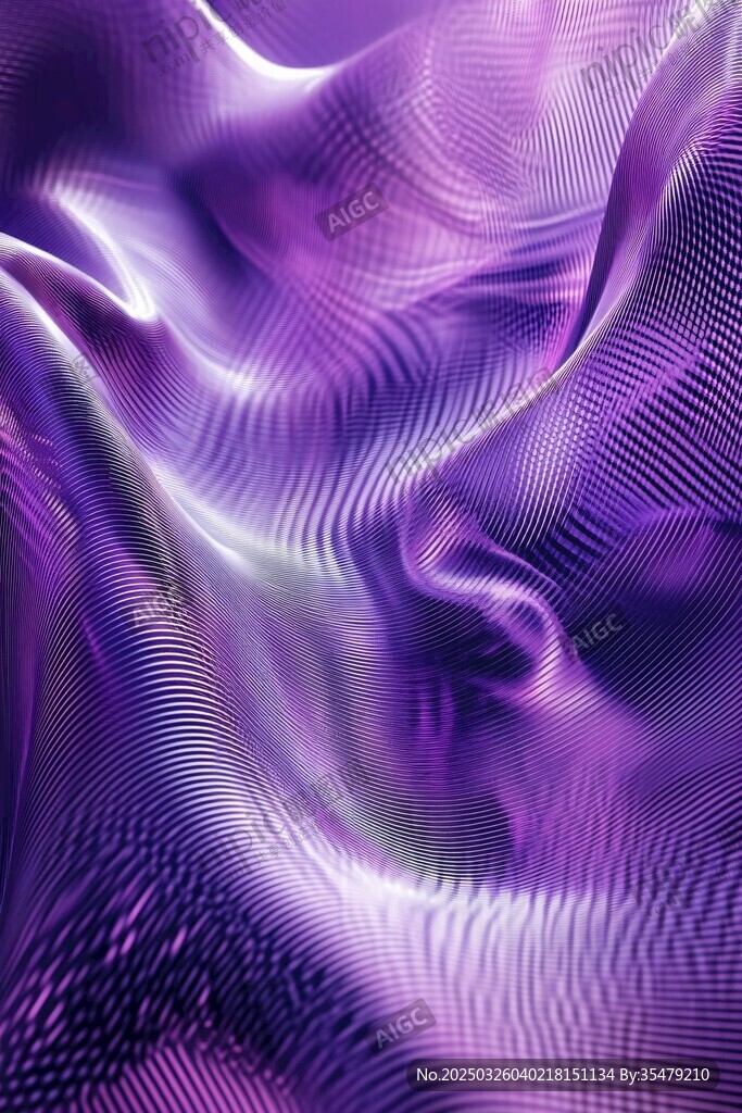 夢(mèng)幻紫色絲綢紋理