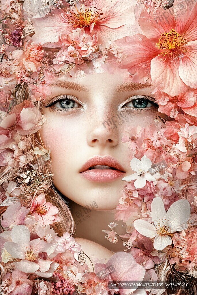 花漾少女夢幻容顏
