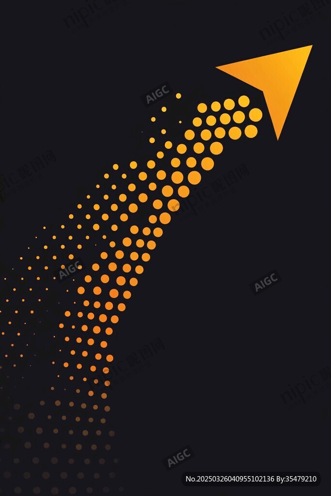 箭頭粒子特效背景圖