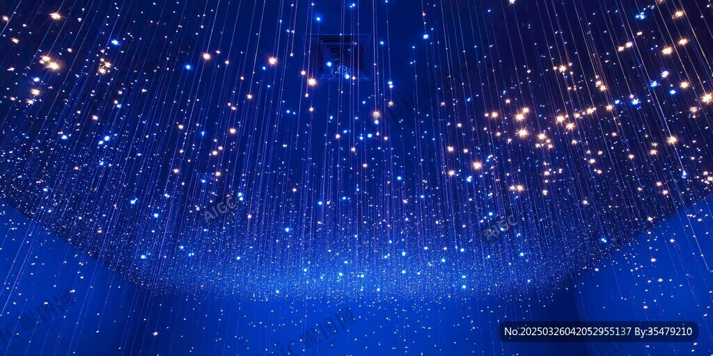 夢(mèng)幻星空燈光藝術(shù)裝置