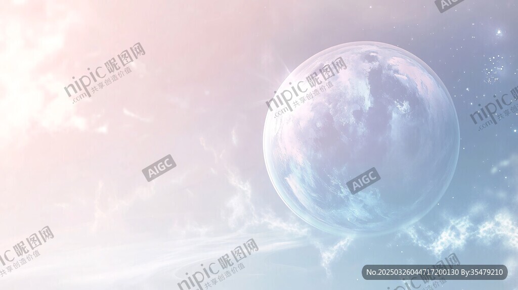 夢幻星球的云端奇景