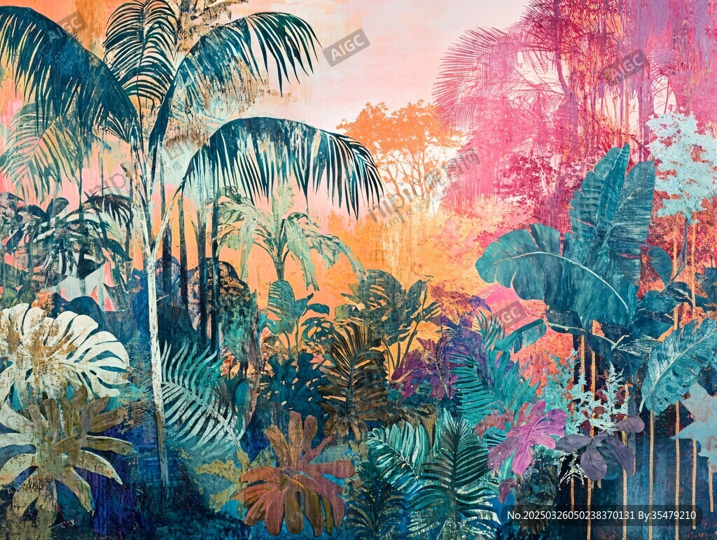 夢(mèng)幻熱帶植物景觀