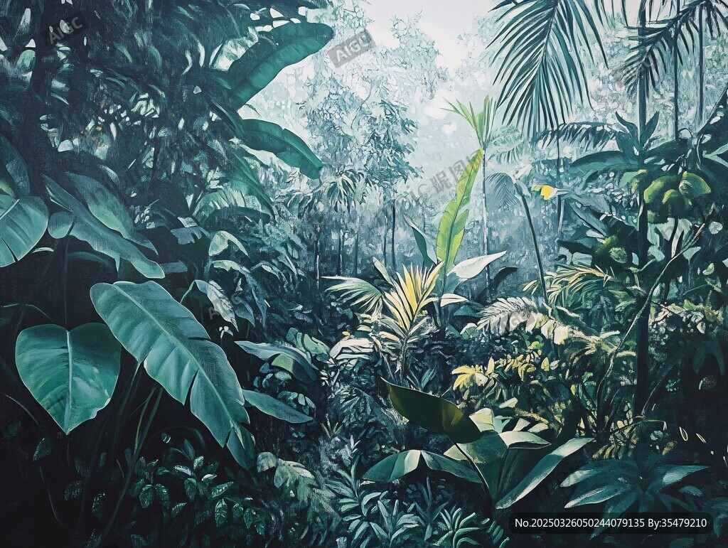 夢幻雨林綠植景觀
